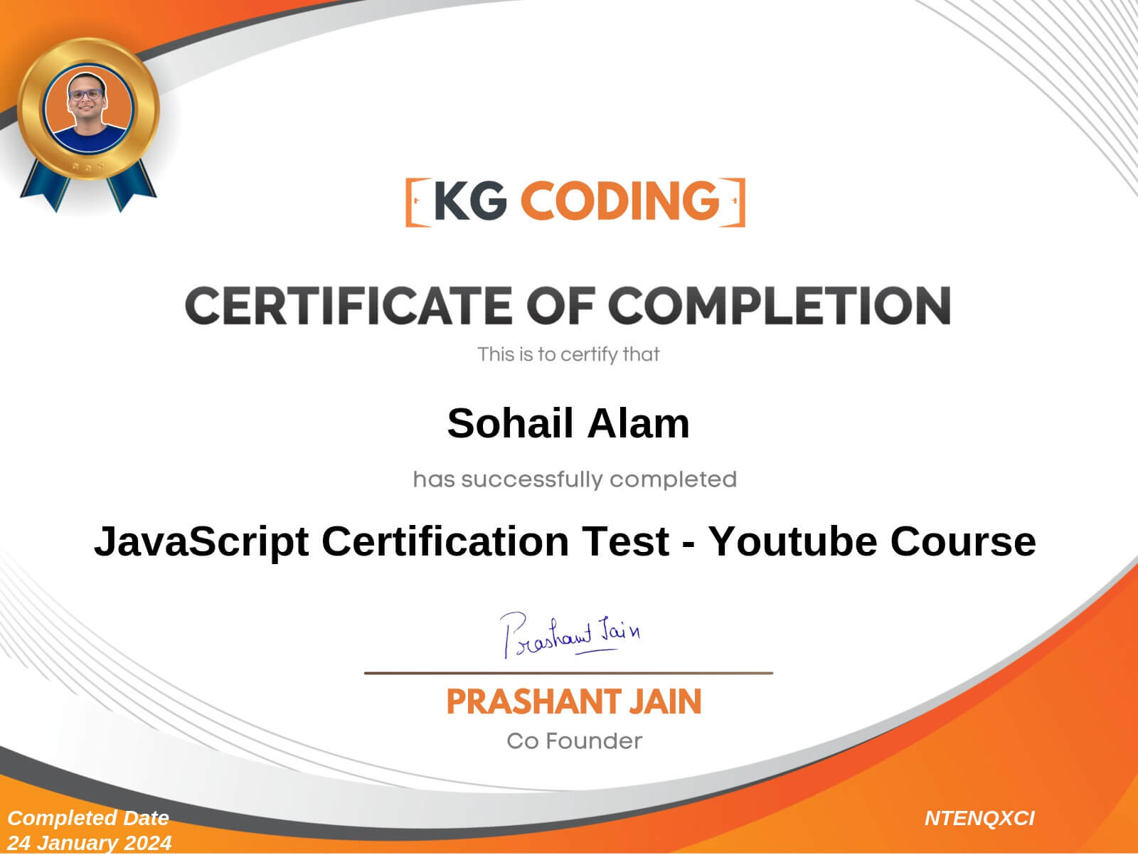 JS Certification