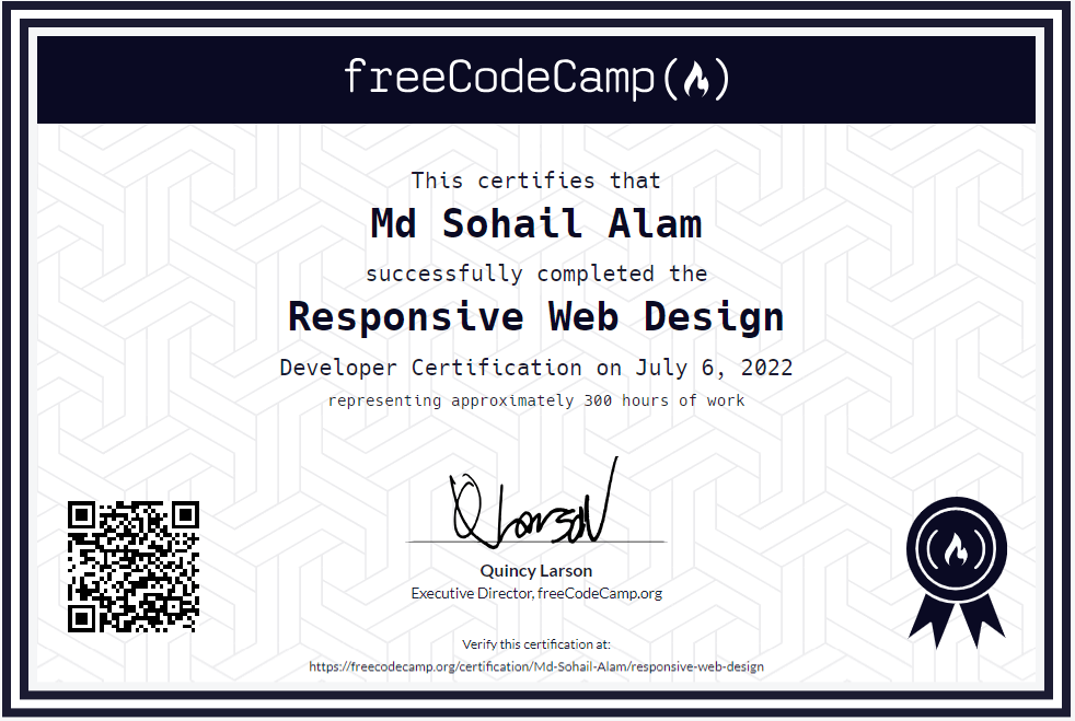 Responsive Web Certification