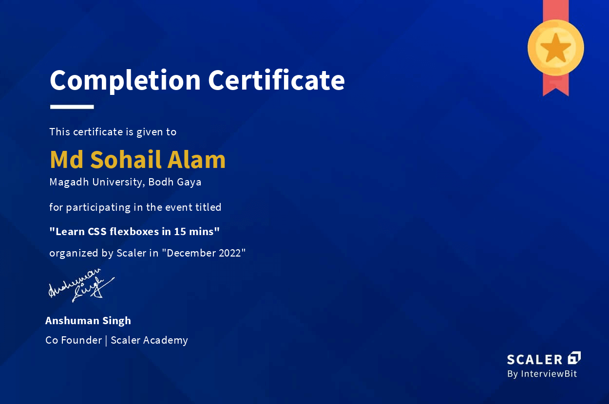 CSS Certification